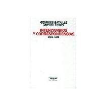 Portada de INTERCAMBIOS Y CORRESPONDENCIAS 1924-1982