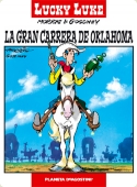 Portada de LUCKY LUKE: LA GRAN CARRERA DE OKLAHOMA 