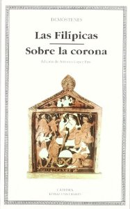 Portada del libro LAS FILÍPICAS. SOBRE LA CORONA