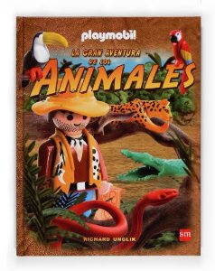 Portada del libro LA GRAN AVENTURA DE LOS ANIMALES CON PLAYMOBIL