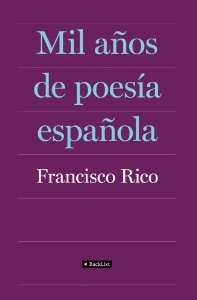 Portada de MIL AÑOS DE POESÍA ESPAÑOLA