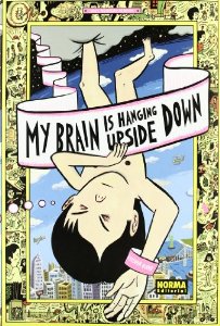 Portada del libro MY BRAIN IS HANGING UPSIDE DOWN