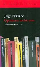 Portada de OPINIONES MOHICANAS