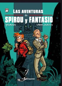 Portada del libro LOS GIGANTES PETRIFICADOS. LAS AVENTURAS DE SPIROU Y FANTASIO