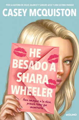 Portada de HE BESADO A SHARA WHEELER