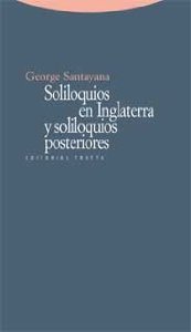 Portada de SOLILOQUIOS EN INGLATERRA Y SOLILOQUIOS POSTERIORES