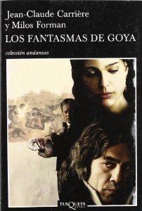 Portada de LOS FANTASMAS DE GOYA