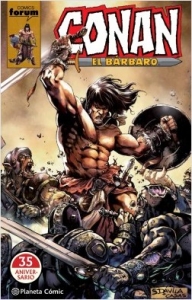 Portada de CONAN EL BÁBARO. 35 ANIVERSARIO