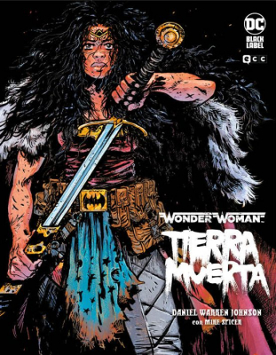 Portada de WONDER WOMAN: TIERRA MUERTA