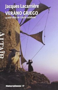 Portada del libro VERANO GRIEGO - 4.000 AÑOS DE GRECIA COTIDIANA