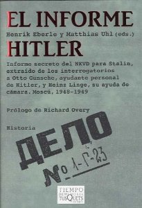 Portada de EL INFORME HITLER