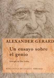 Portada del libro UN ENSAYO SOBRE EL GENIO