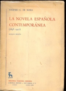 LA NOVELA ESPAÑOLA CONTEMPORÁNEA
