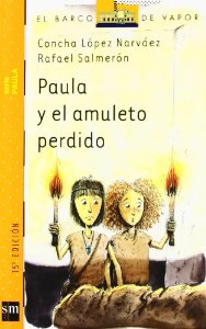 Portada del libro PAULA Y EL AMULETO PERDIDO