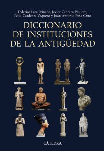 Portada de DICCIONARIO DE INSTITUCIONES DE LA ANTIGÜEDAD