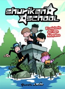 Portada de SHURIKEN SCHOOL 2. EL MISTERIO DEL LAGO AKAYAMA