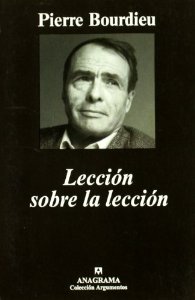 Portada de LECCIÓN SOBRE LA LECCIÓN