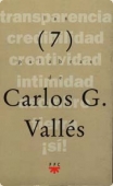 Portada de LAS (7) PALABRAS DE CARLOS G.VALLÉS