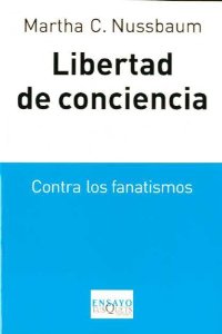 Portada de LIBERTAD DE CONCIENCIA. CONTRA LOS FANATISMOS