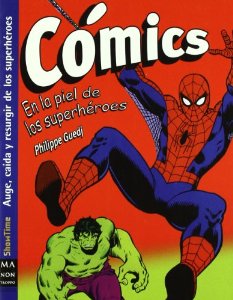 Portada del libro COMICS EN LA PIEL DE LOS SUPERHÉROES