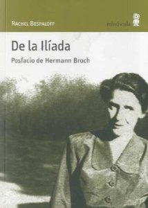 Portada del libro DE LA ILÍADA