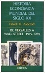 Portada de DE VERSALLES A WALL STREET, 1919-1929