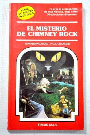 Portada de EL MISTERIO DE CHIMNEY ROCK. Elige tu propia aventura Nº 16