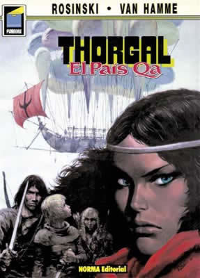 Portada del libro THORGAL 10: EL PAÍS QA