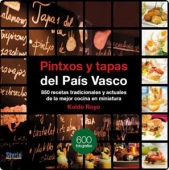 Portada del libro PINTXOS Y TAPAS DEL PAÍS VASCO