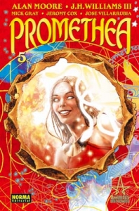 Portada de PROMETHEA 5