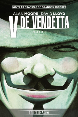 Portada del libro V DE VENDETTA