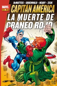 Portada del libro CAPITÁN AMÉRICA: LA MUERTE DE CRÁNEO ROJO