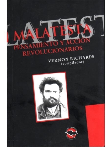 Portada del libro MALATESTA PENSAMIENTO Y ACCIÓN  REVOLUCIONARIOS