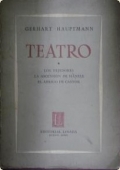 Portada del libro TEATRO VOLUMEN I: LOS TEJEDORES/LA ASCENSIÓN DE HANELE/EL ABRIGO DE CASTOR