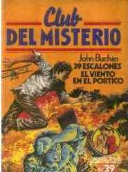 Portada del libro 39 ESCALONES. EL VIENTO EN EL PÓRTICO (Club del Misterio)