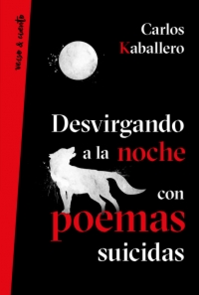 Portada de DESVIRGANDO A LA NOCHE CON POEMAS SUICIDAS