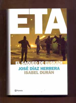 Portada del libro ETA: EL SAQUEO DE EUSKADI