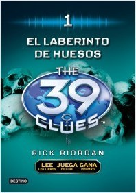 Portada de EL LABERINTO DE HUESOS. The 39 Clues 1 (39 Pistas)