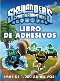 Portada de SKYLANDERS. Libro de adhesivos