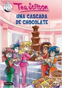 Portada del libro UNA CASCADA DE CHOCOLATE. Tea Stilton 19