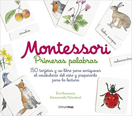 Portada del libro MONTESSORI. Primeras palabras