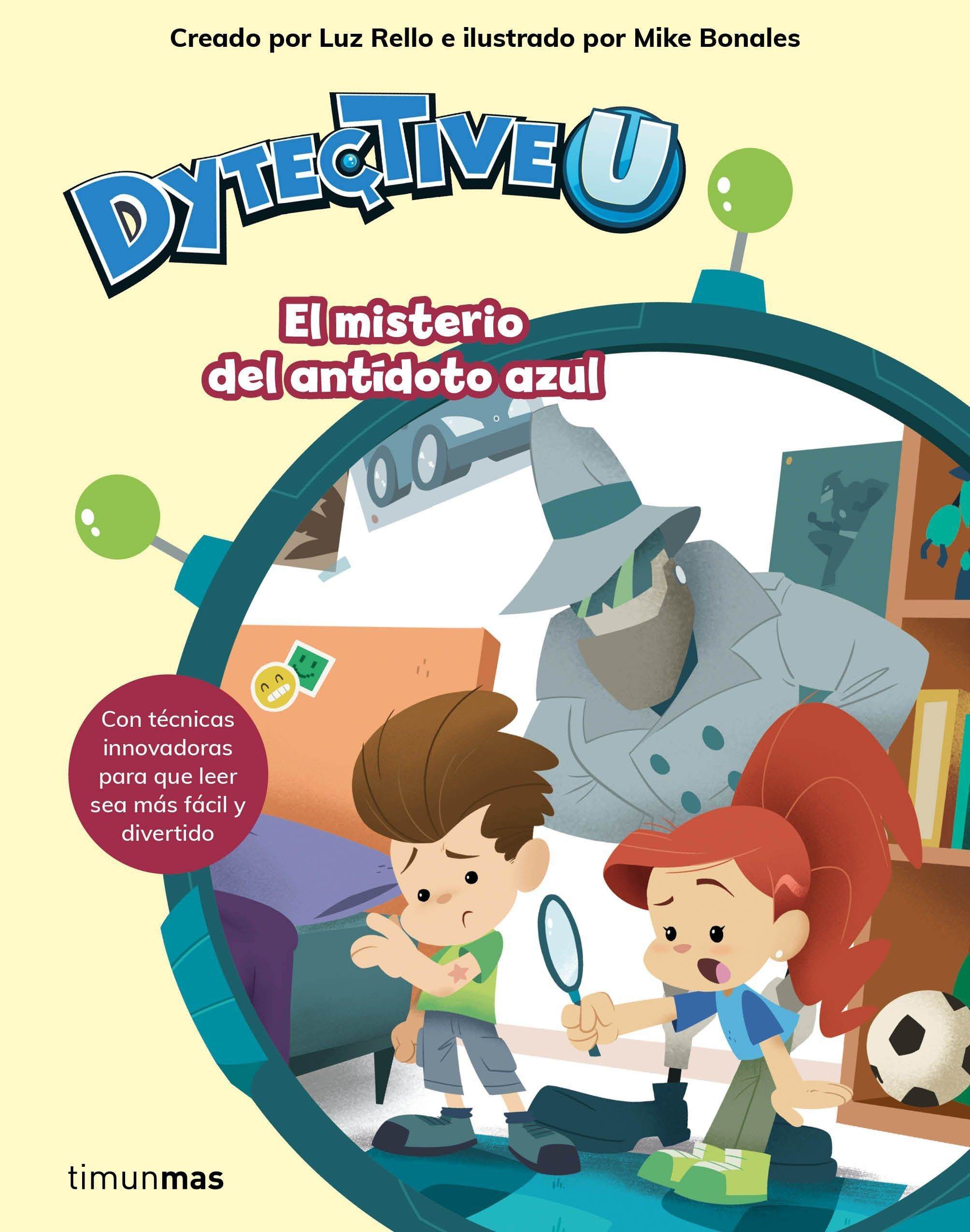 Portada del libro DYTECTIVEU. El misterio del antídoto azul