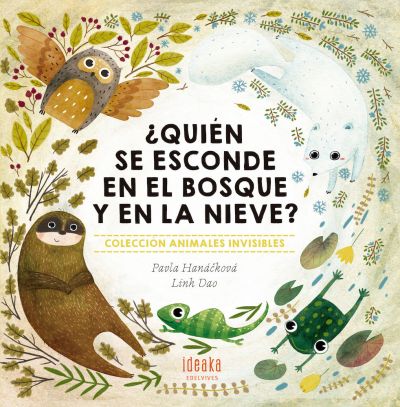 Portada de ¿QUIÉN SE ESCONDE EN EL BOSQUE Y EN LA NIEVE?