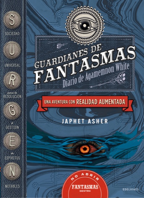 Portada del libro GUARDIANES DE FANTASMAS: DIARIO DE AGAMEMNON WHITE