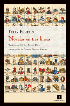 Portada del libro NOVELAS EN TRES LÍNEAS