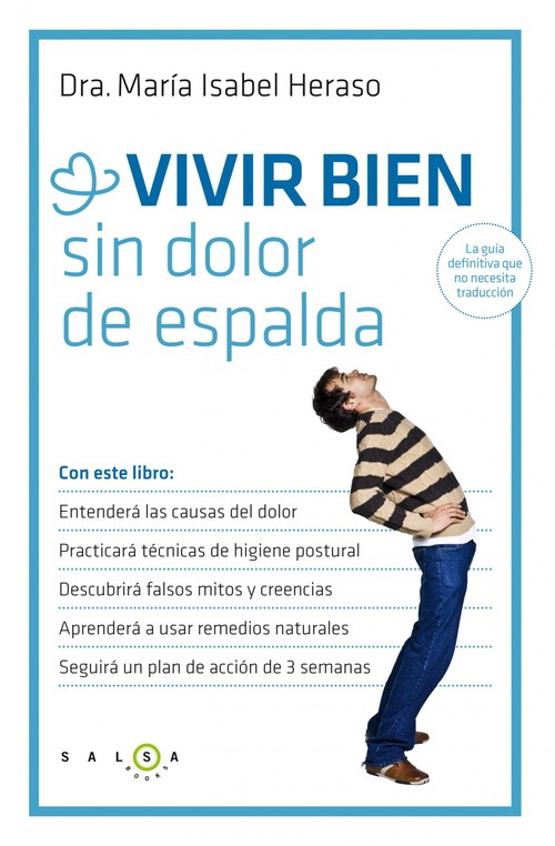 Portada del libro VIVIR BIEN SIN DOLOR DE ESPALDA