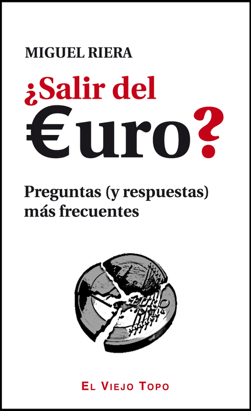 Portada del libro ¿SALIR DEL EURO?