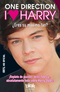 Portada del libro I LOVE HARRY. One Direction
