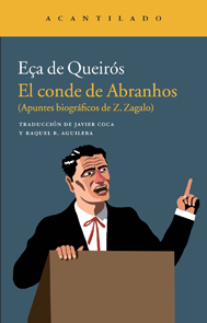 Portada del libro EL CONDE DE ABRANHOS. (Apuntes biográficos de Z. Zagalo)