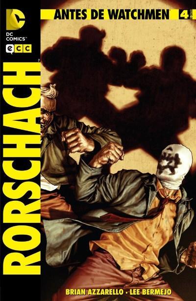 Portada del libro RORSCHACH. Antes de Watchmen 4